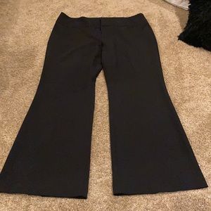 Wide leg dress pants